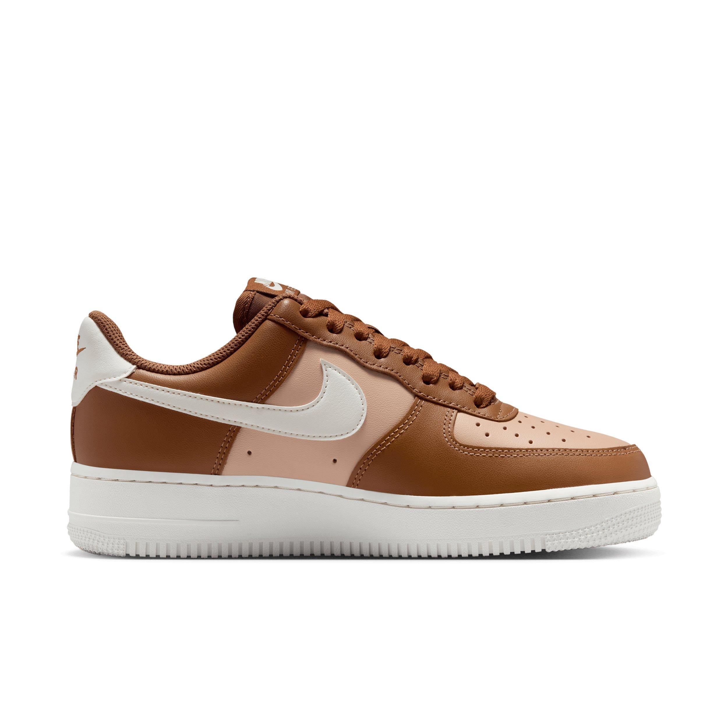 Nike Air Force 1 '07 "Light British Tan/Hemp/Metallic Gold/Sail" Women's Shoe - LT TAN/HEMP/GOLD/SAIL